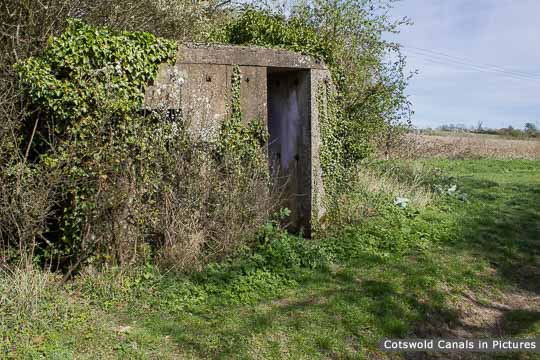 Type 29 Pillbox at Stonepitts Bridge on the Stroudwater Canal