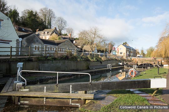 Restored Bowbridge Lock, Bowbridge, Stroud
